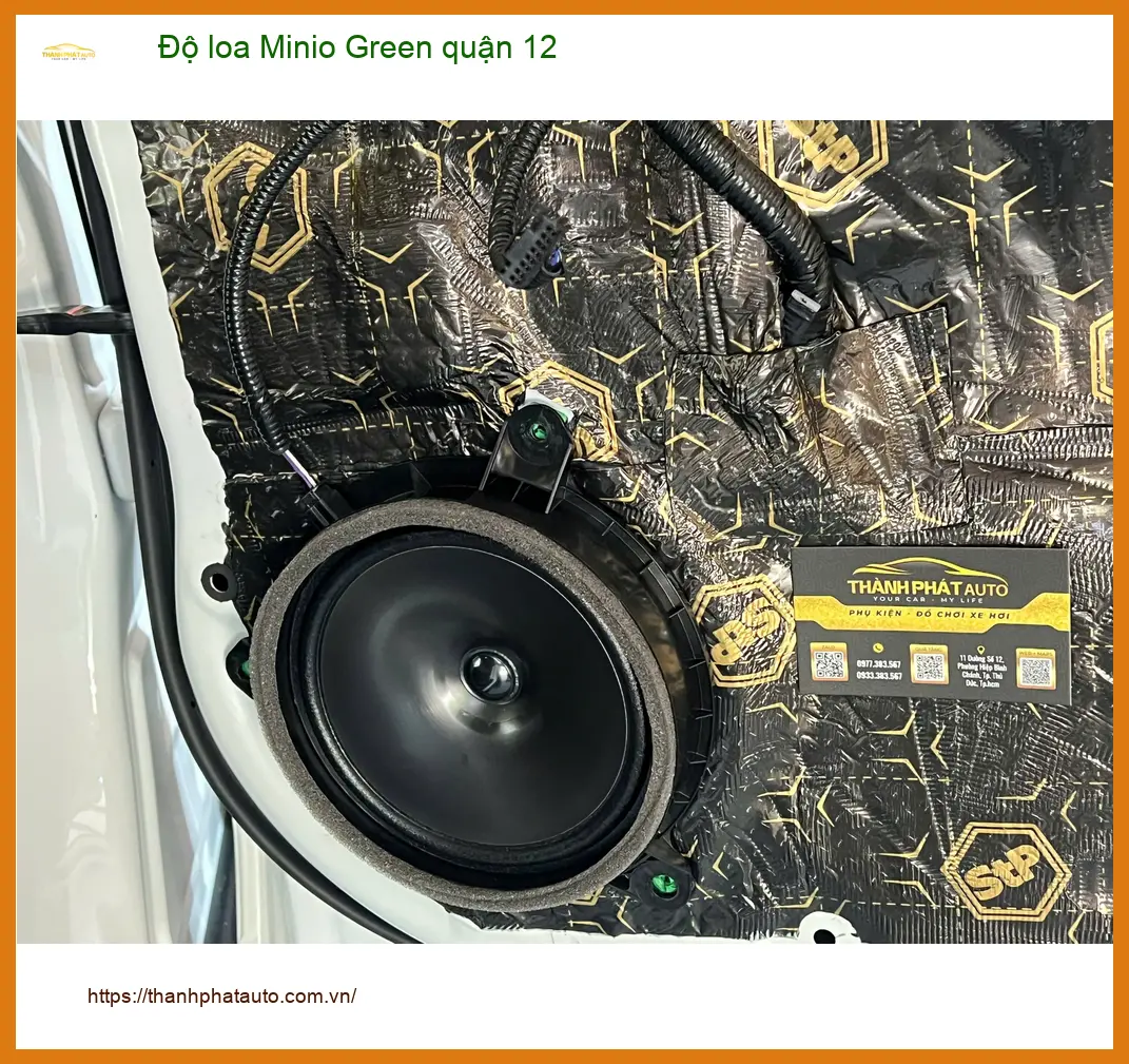 Trung Tâm Độ Loa Ô Tô loa Minio Green quận 12 - Thi Công Chuyên Nghiệp ảnh thực tế 2