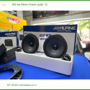 Trung Tâm Độ Loa Ô Tô loa Minio Green quận 12 - Thi Công Chuyên Nghiệp - Ảnh 3