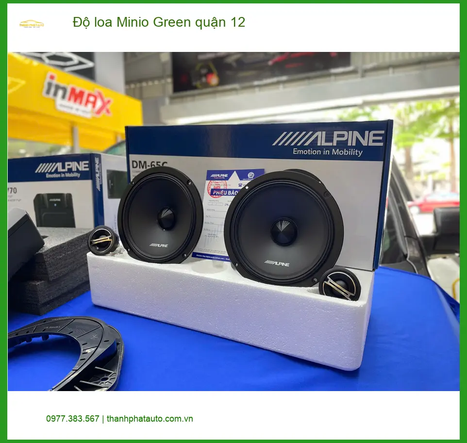 Trung Tâm Độ Loa Ô Tô loa Minio Green quận 12 - Thi Công Chuyên Nghiệp ảnh thực tế 3