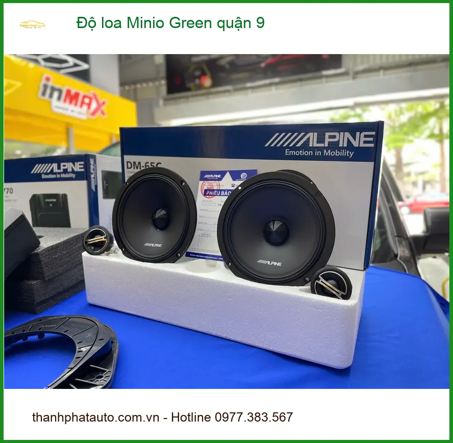 Trung Tâm Độ Loa Ô Tô loa Minio Green Tại Quận 9 - Thi Công Chuyên Nghiệp