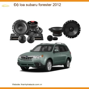 Độ Loa Sub Gầm Ghế Subaru Forester 2012 - Trung Tâm Lắp Đặt Uy Tín TPHCM