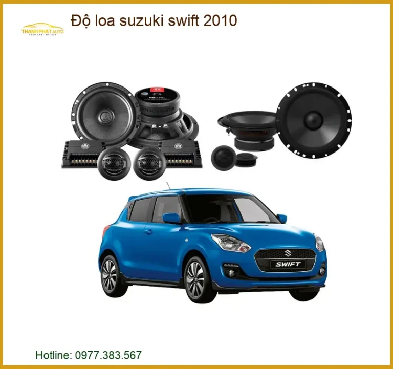 Độ Loa Suzuki Swift 2010 - Trung Tâm Độ Loa Cao Cấp Chính Hãng TPHCM