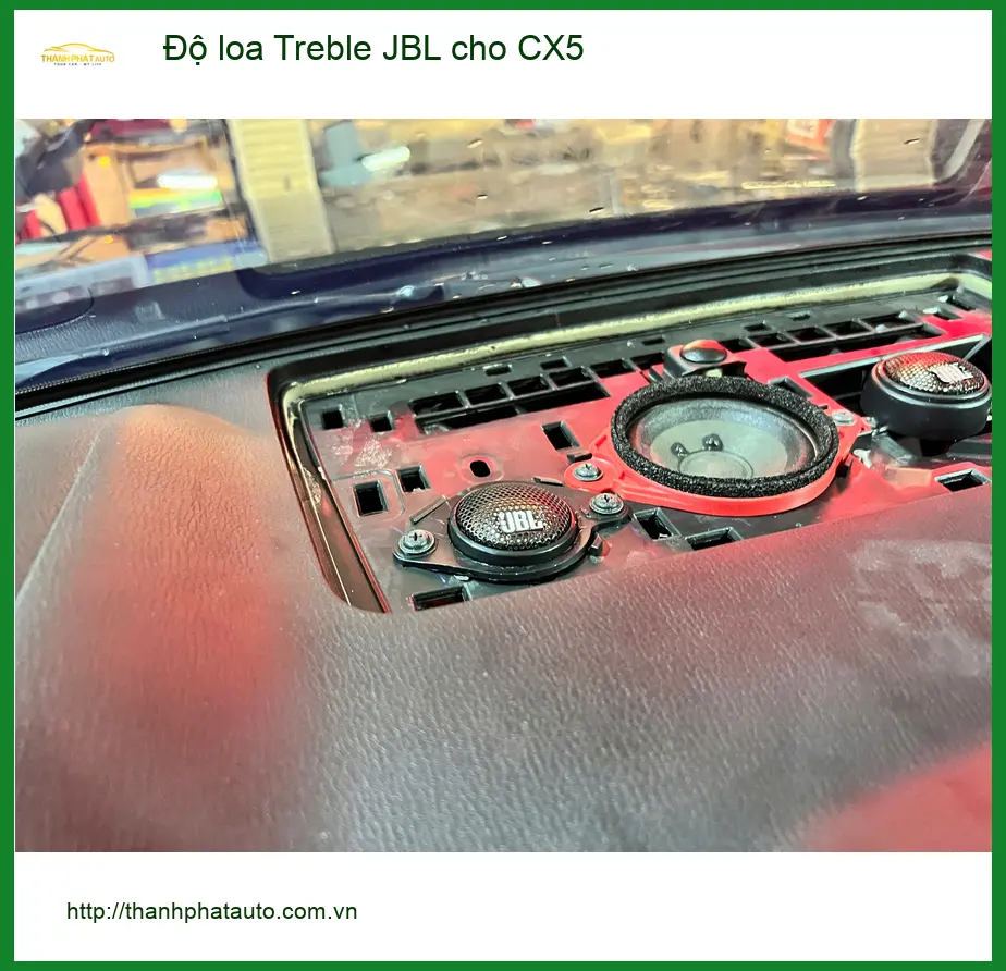 Anh Duy Quang độ loa Treble JBL cho CX5 tại Thủ Đức để âm thanh chi tiết hơn