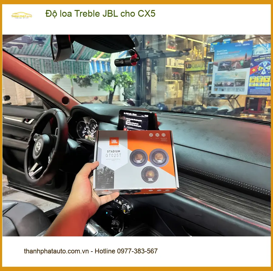 Anh Duy Quang độ loa Treble JBL cho CX5 tại Thủ Đức để âm thanh chi tiết hơn ảnh thực tế 2