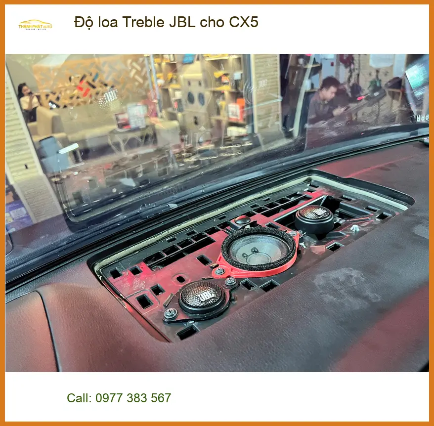 Anh Duy Quang độ loa Treble JBL cho CX5 tại Thủ Đức để âm thanh chi tiết hơn ảnh thực tế 4