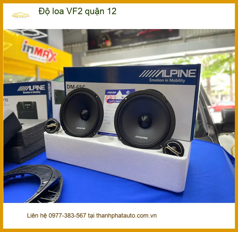 Trung Tâm Nâng Cấp Độ Loa Ô Tô loa VF2 quận 12 - Lắp Đặt Uy Tín TPHCM ảnh thực tế 2