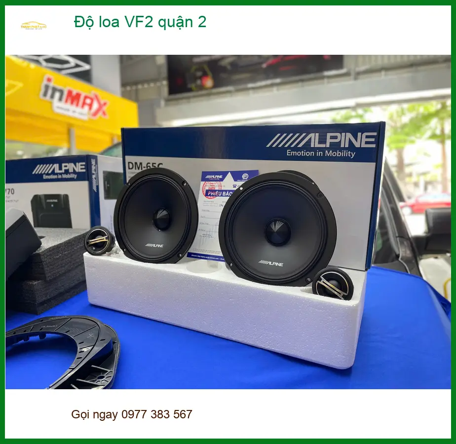 Trung Tâm Độ Loa Ô Tô loa VF2 Tại Quận 2 - Lắp Đặt Uy Tín TPHCM