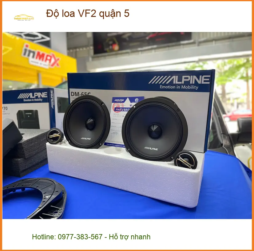 Dịch Vụ Lắp Đặt Độ Loa Ô Tô loa VF2 quận 5 - Thi Công Chuyên Nghiệp ảnh thực tế 2