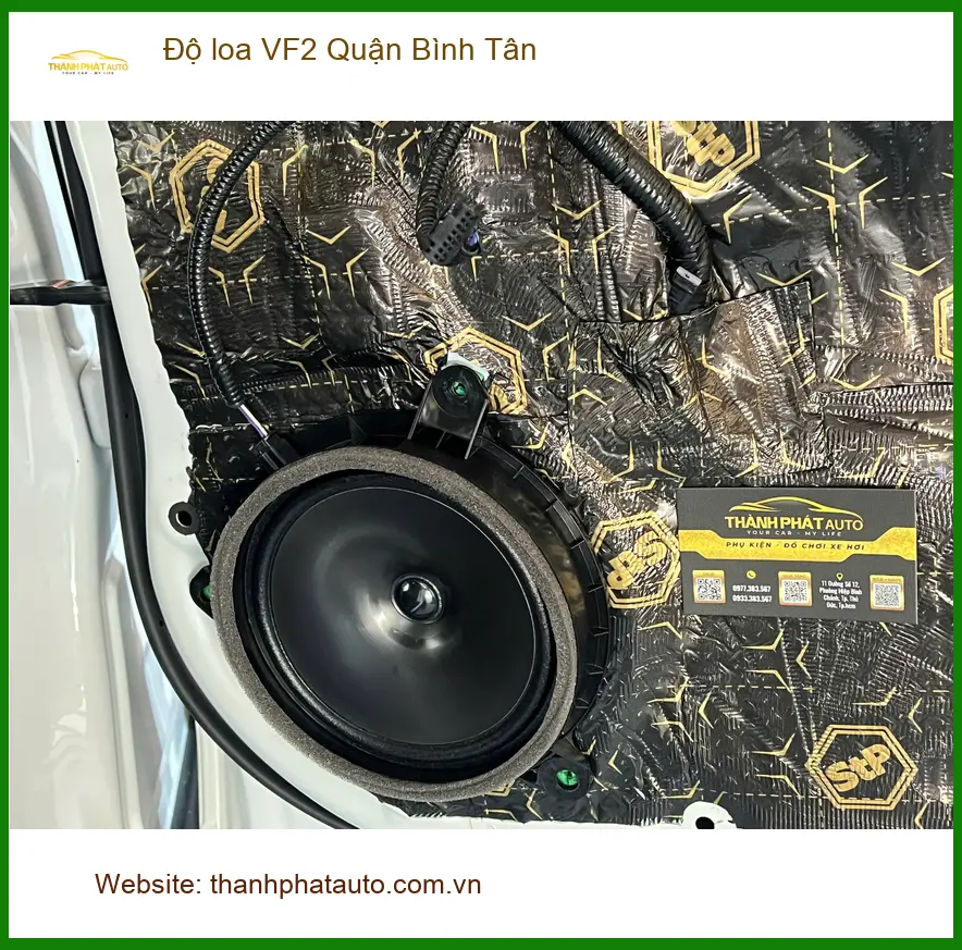 Trung Tâm Độ Loa Ô Tô loa VF2 Quận Bình Tân - Nâng Cấp Chính Hãng ảnh thực tế 2