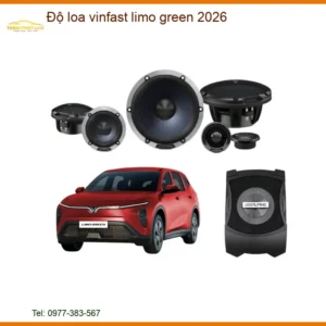 Độ Loa Vinfast Limo Green 2026 - Trung Tâm Độ Uy Tín TPHCM