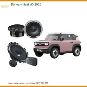 Nâng Cấp Hệ Thống Loa Âm Thanh Vinfast VF3 2025 - Địa Chỉ Lắp Đặt Chính Hãng TPHCM