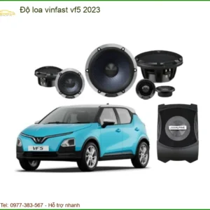 Độ Loa Bass Sub Điện Ô Tô VinFast VF5 2023 - Địa Chỉ Lắp Đặt Loa Uy Tín Giá Tốt TPHCM