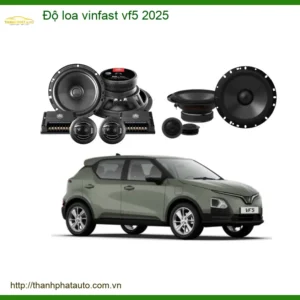 Độ Loa VinFast VF5 2025 - Trung Tâm Lắp Đặt Loa Ô Tô Chính Hãng TPHCM
