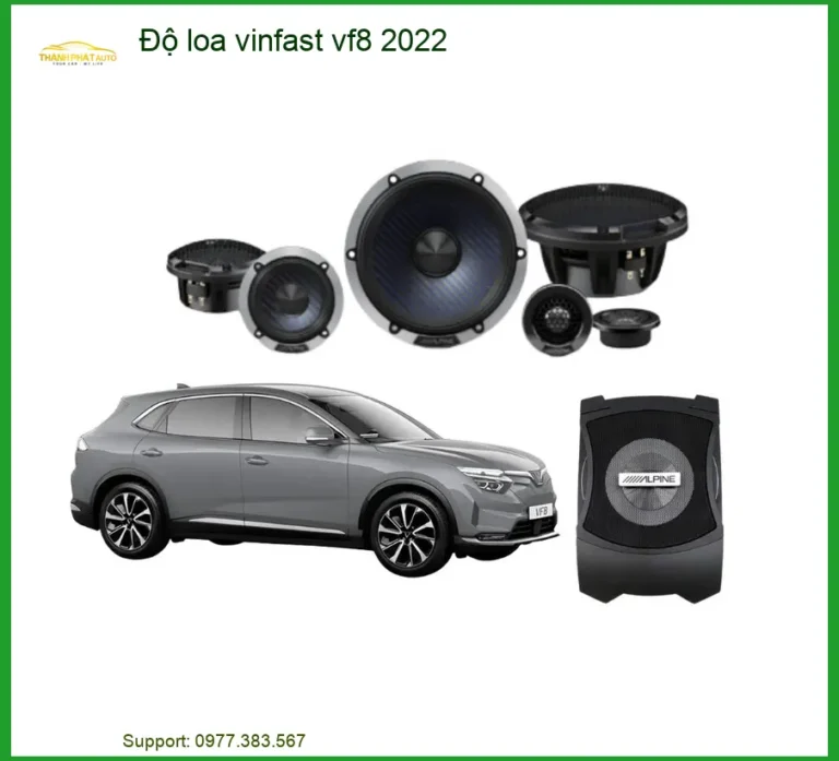 Độ loa Vinfast VF8 2022 - Trung Tâm Chuyên Nâng Cấp Âm Thanh Cao Cấp TPHCM