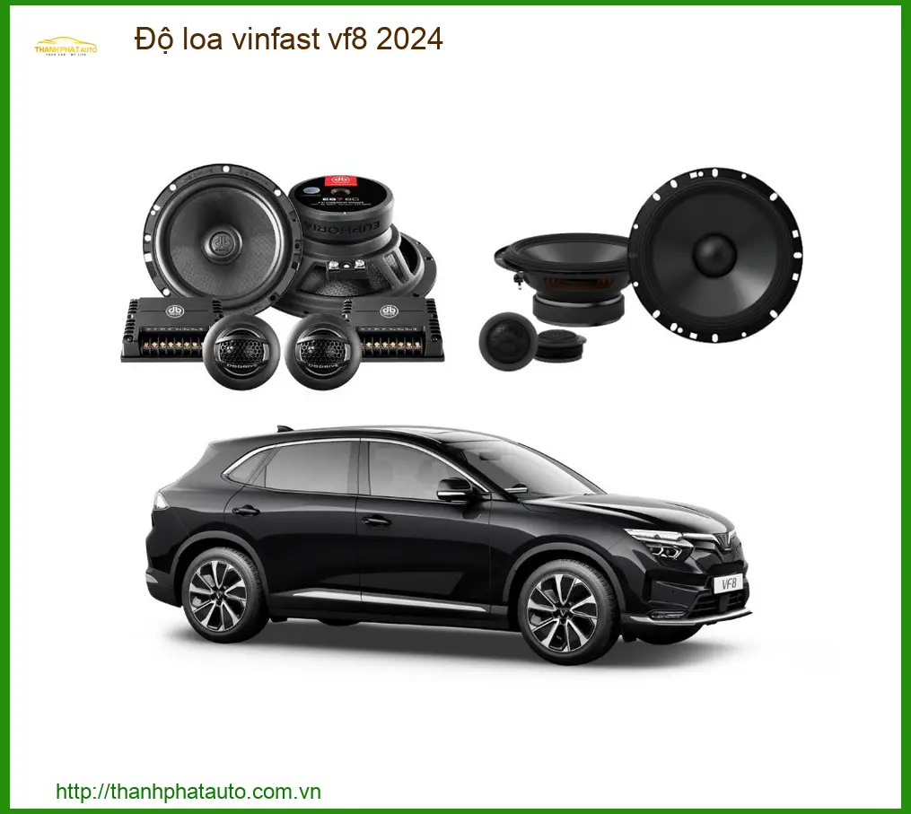Độ Loa Vinfast VF8 2024 - Địa Chỉ Lắp Đặt Loa Xe Hơi Uy Tín Giá Tốt TPHCM