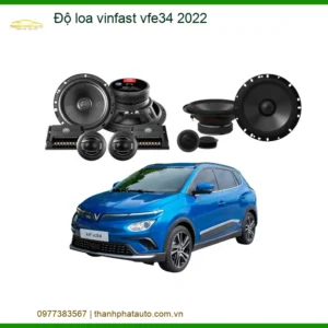Độ Loa Ô Tô VinFast VF e34 2022 - Địa Chỉ Nâng Cấp Loa Chính Hãng Uy Tín TPHCM