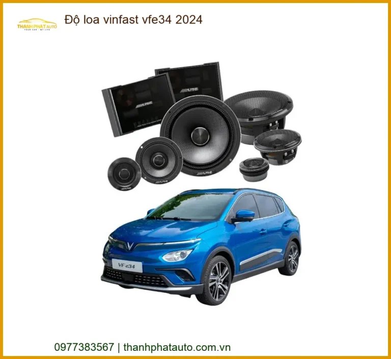 Độ Loa VinFast VF e34 2024 - Địa Chỉ Nâng Cấp Uy Tín TPHCM