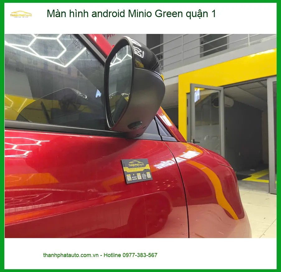 Nơi Lắp Màn Hình Android Ô Tô hình android Minio Green quận 1 - Giá Tốt TPHCM