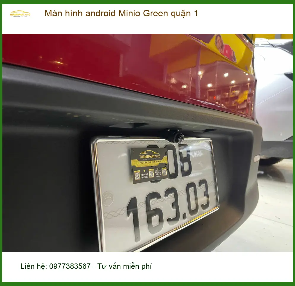 Nơi Lắp Màn Hình Android Ô Tô hình android Minio Green quận 1 - Giá Tốt TPHCM ảnh thực tế 2
