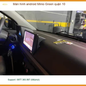 Địa Chỉ Gắn Màn Hình Android Ô Tô hình android Minio Green quận 10 - Giá Tốt TPHCM - Ảnh 3