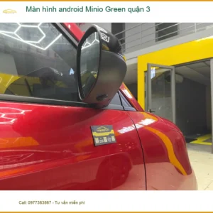 Nơi Lắp Màn Hình Android Ô Tô hình android Minio Green quận 3 - Giá Tốt TPHCM
