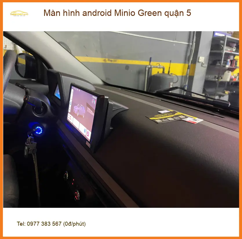 Trung Tâm Gắn Màn Hình Android Minio Green Quận 5 - Lắp Đặt Uy Tín TPHCM