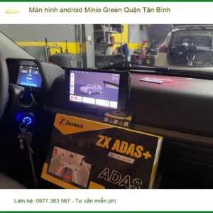 Nơi Gắn Màn Hình Android Ô Tô hình android Minio Green Quận Tân Bình - Giá Tốt TPHCM
