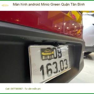 Nơi Gắn Màn Hình Android Ô Tô hình android Minio Green Quận Tân Bình - Giá Tốt TPHCM - Ảnh 2