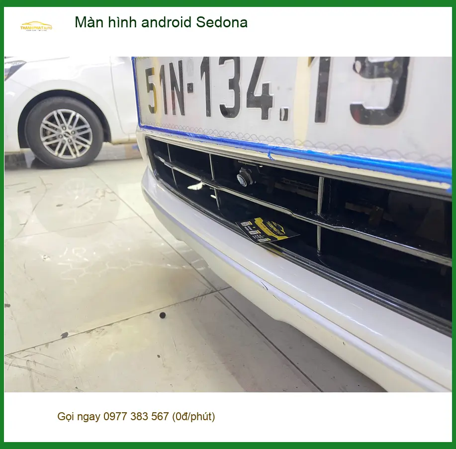 Anh Tấn lắp màn hình Android Sedona tại Quận 9 để tiện theo dõi bản đồ và giải trí ảnh thực tế 2