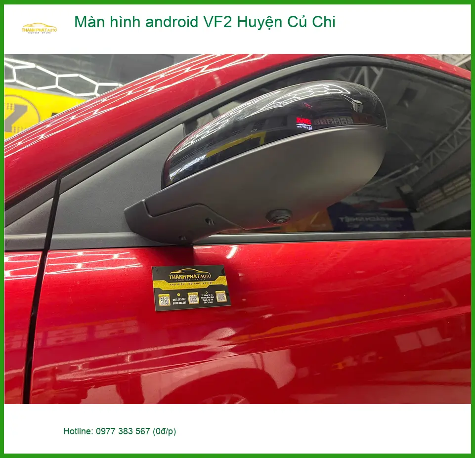Nơi Gắn Màn Hình Android Ô Tô hình android VF2 Huyện Củ Chi - Giá Tốt TPHCM ảnh thực tế 2