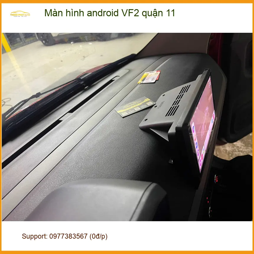 Nơi Lắp Màn Hình Android Ô Tô hình android VF2 quận 11 - Giá Tốt TPHCM ảnh thực tế 2