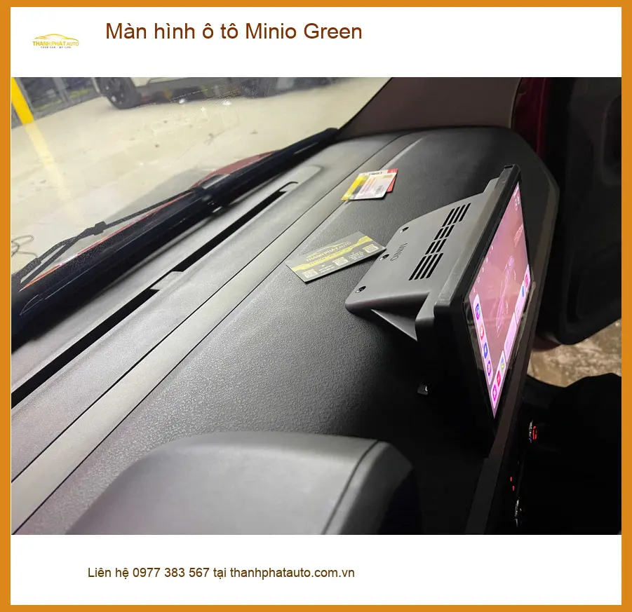Chị Thảo lắp Màn hình ô tô Minio Green cho Ford Everest tại Thủ Đức ảnh thực tế 3