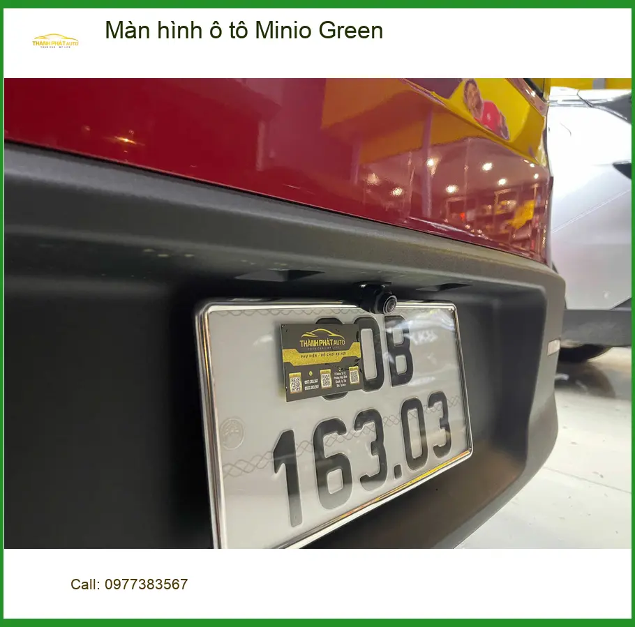 Chị Thảo lắp Màn hình ô tô Minio Green cho Ford Everest tại Thủ Đức ảnh thực tế 4
