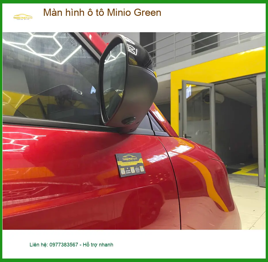 Chị Thảo lắp Màn hình ô tô Minio Green cho Ford Everest tại Thủ Đức ảnh thực tế 5