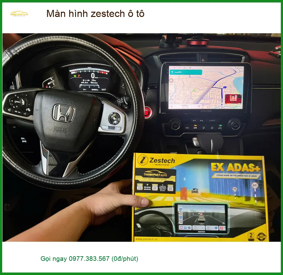 Chị Lan Anh nâng cấp màn hình Zestech ô tô cho Kia K3 tại Quận Thủ Đức