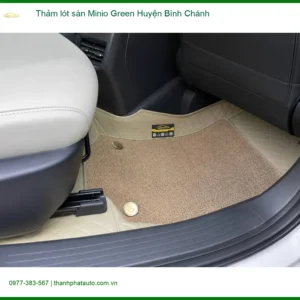 Nơi Lắp Thảm Lót Sàn Ô Tô Minio Green Tại Huyện Bình Chánh - Giá Tốt TPHCM