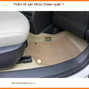 Địa Chỉ Lắp Thảm Lót Sàn Ô Tô lót sàn Minio Green quận 1 - Thi Công Chuyên Nghiệp