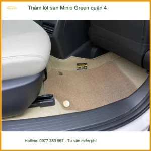 Địa Chỉ May Thảm Lót Sàn Ô Tô lót sàn Minio Green quận 4 - Thi Công Chuyên Nghiệp
