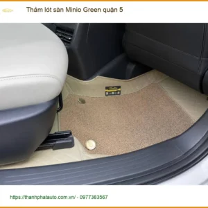 Nơi May Thảm Lót Sàn Ô Tô lót sàn Minio Green quận 5 - Uy Tín TPHCM
