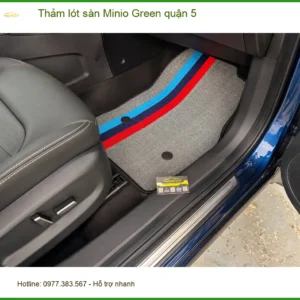 Nơi May Thảm Lót Sàn Ô Tô lót sàn Minio Green quận 5 - Uy Tín TPHCM - Ảnh 2