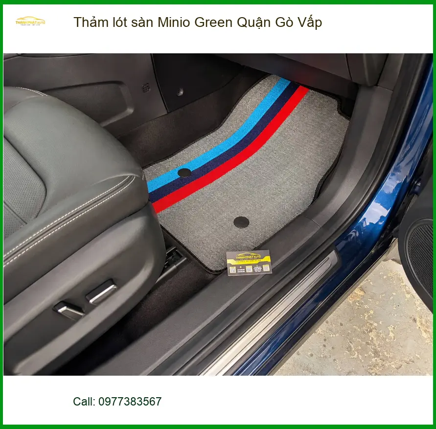 Trung Tâm Lắp Thảm Lót Sàn Ô Tô Minio Green Quận Gò Vấp - Giá Tốt TPHCM