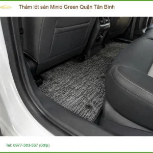 Nơi May Thảm Lót Sàn Ô Tô lót sàn Minio Green Quận Tân Bình - Giá Tốt TPHCM