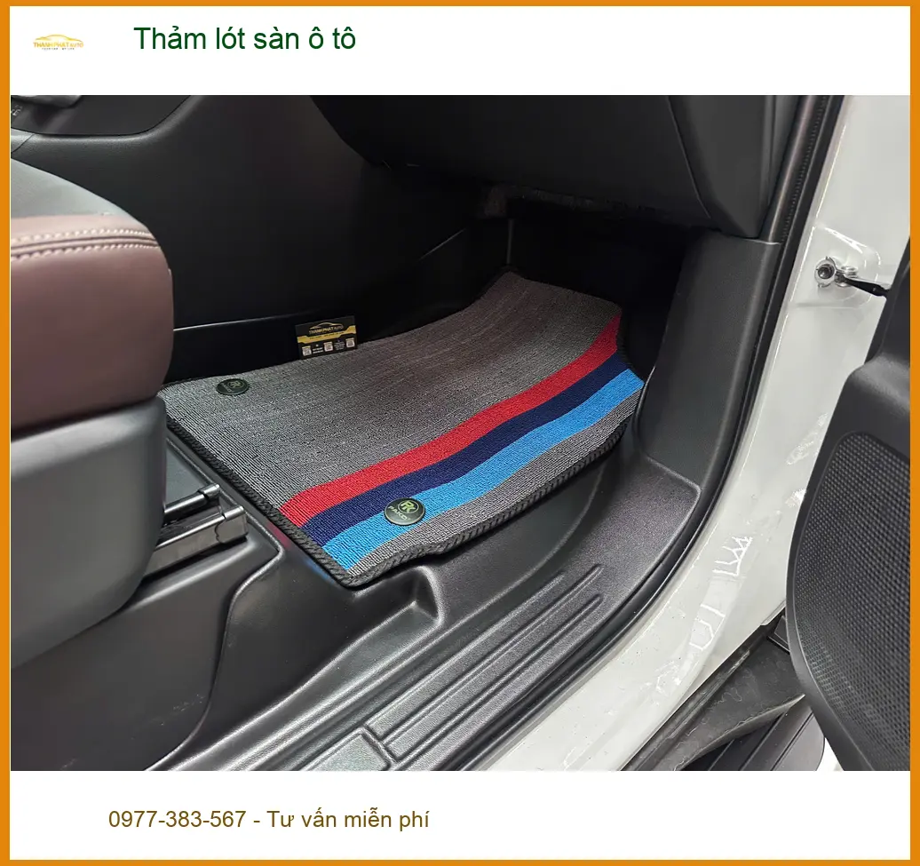 Anh Minh thay Thảm lót sàn ô tô Kia Carnival tại Quận 12