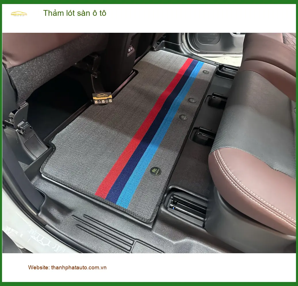 Anh Minh thay Thảm lót sàn ô tô Kia Carnival tại Quận 12 ảnh thực tế 3