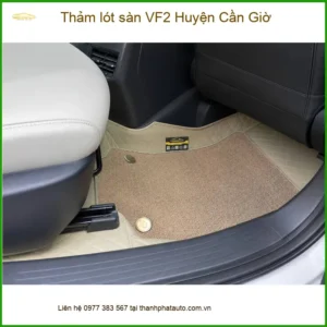 Địa Chỉ Lắp Thảm Lót Sàn Ô Tô lót sàn VF2 Huyện Cần Giờ - Giá Tốt TPHCM - Ảnh 3