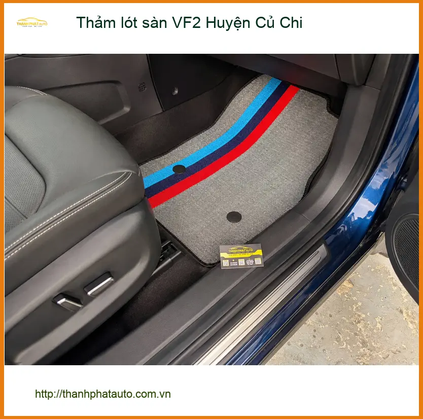 Địa Chỉ Lắp Thảm Lót Sàn Ô Tô lót sàn VF2 Huyện Củ Chi - Giá Tốt TPHCM ảnh thực tế 3