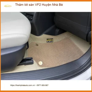 Địa Chỉ May Thảm Lót Sàn Ô Tô lót sàn VF2 Huyện Nhà Bè - Giá Tốt TPHCM