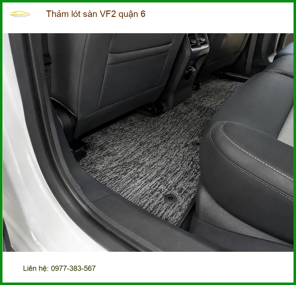 Địa Chỉ Lắp Đặt Thảm Lót Sàn Ô Tô lót sàn VF2 quận 6 - Giá Tốt TPHCM ảnh thực tế 3