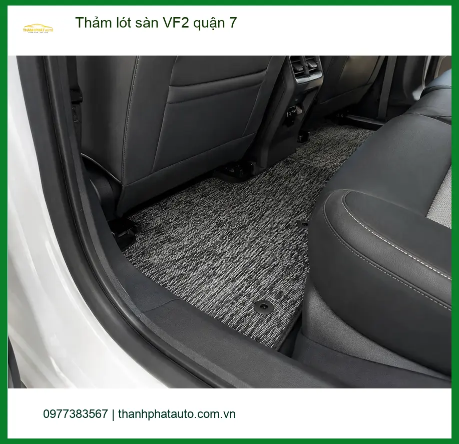 Địa Chỉ May Thảm Lót Sàn Ô Tô lót sàn VF2 quận 7 - Giá Tốt TPHCM ảnh thực tế 2