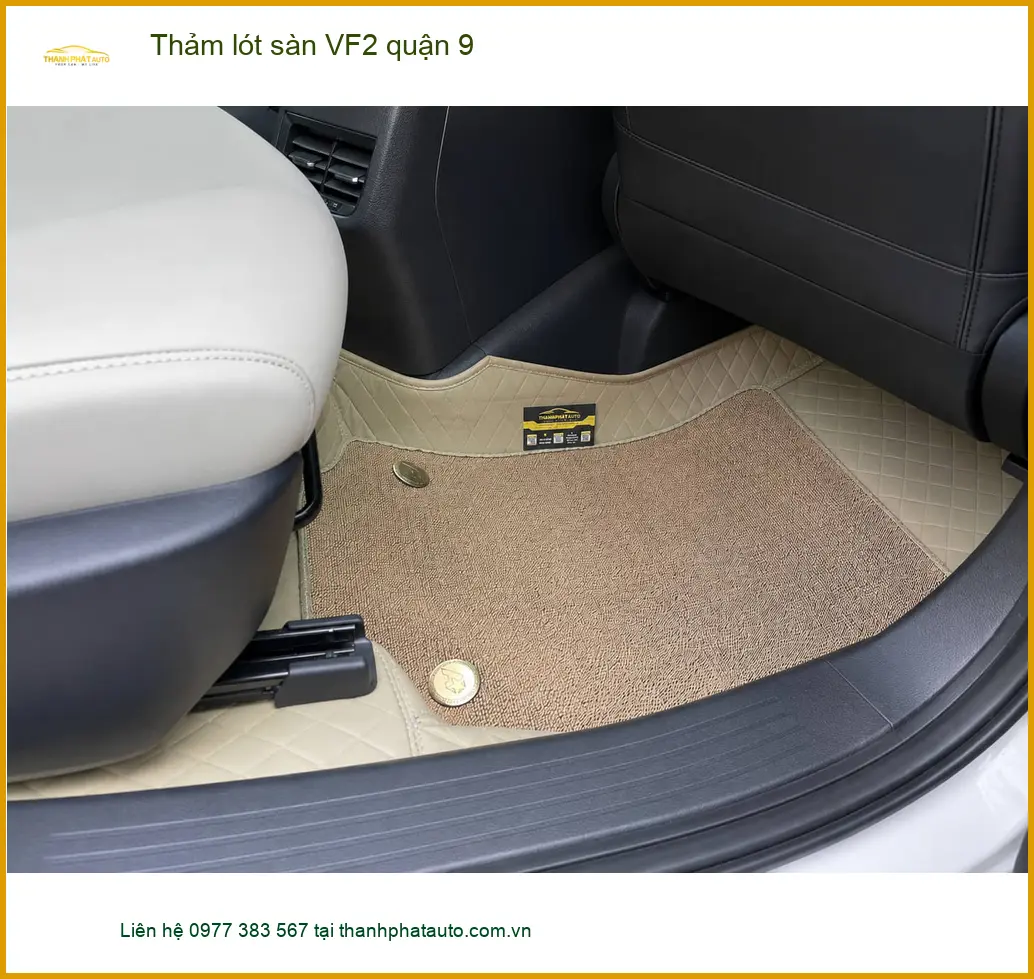 Địa Chỉ May Thảm Lót Sàn Ô Tô lót sàn VF2 quận 9 - Giá Tốt TPHCM ảnh thực tế 2